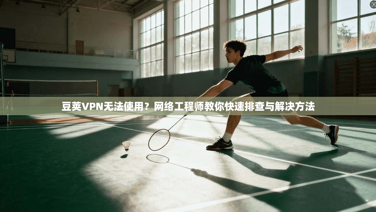 豆荚VPN无法使用？网络工程师教你快速排查与解决方法
