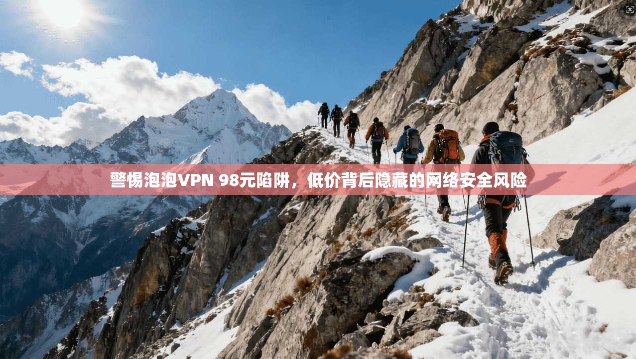 警惕泡泡VPN 98元陷阱，低价背后隐藏的网络安全风险