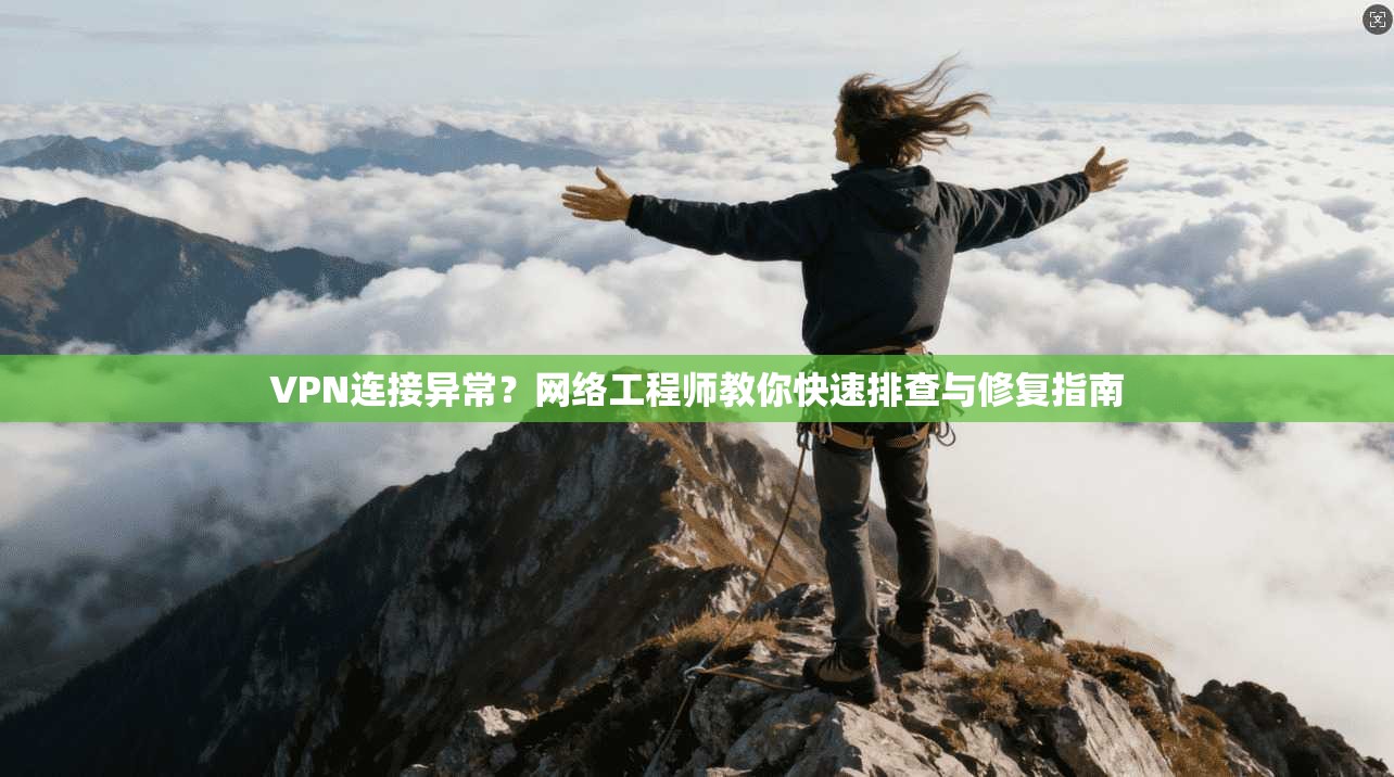 VPN连接异常？网络工程师教你快速排查与修复指南