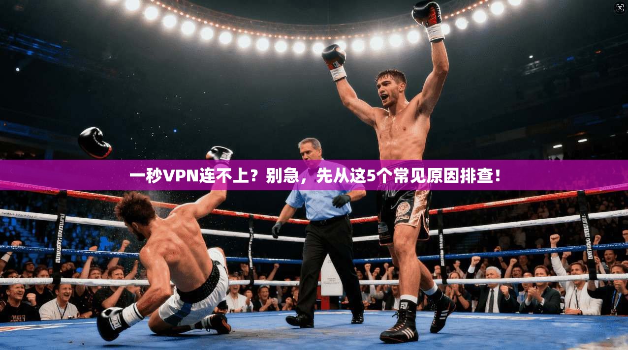 一秒VPN连不上？别急，先从这5个常见原因排查！