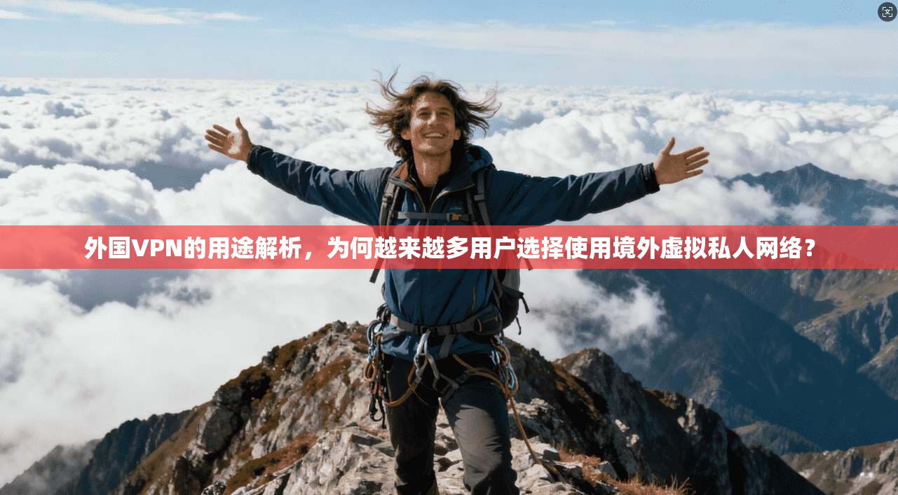外国VPN的用途解析，为何越来越多用户选择使用境外虚拟私人网络？