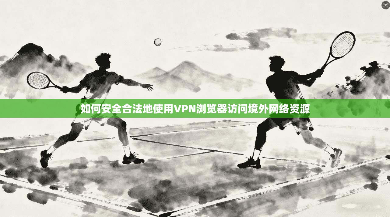 如何安全合法地使用VPN浏览器访问境外网络资源