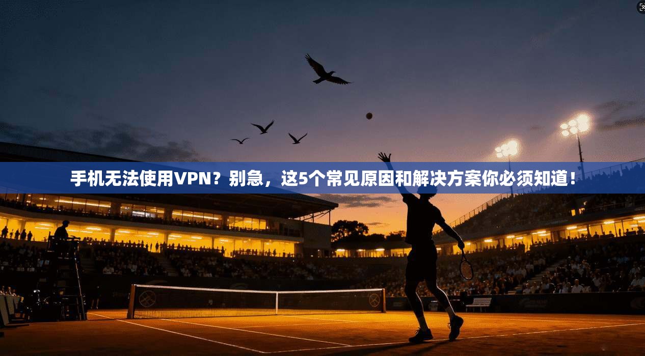 手机无法使用VPN？别急，这5个常见原因和解决方案你必须知道！