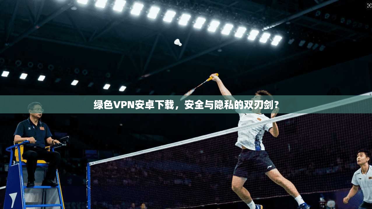 绿色VPN安卓下载，安全与隐私的双刃剑？