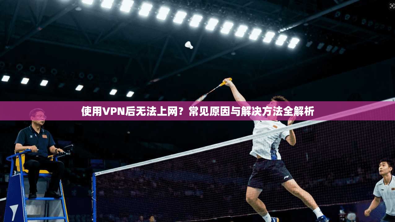 使用VPN后无法上网？常见原因与解决方法全解析
