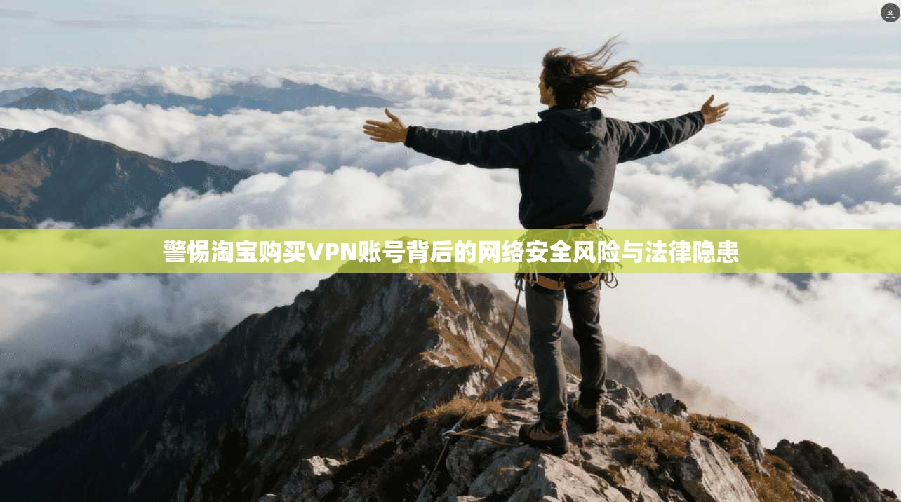 警惕淘宝购买VPN账号背后的网络安全风险与法律隐患