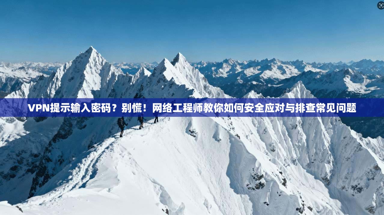 VPN提示输入密码？别慌！网络工程师教你如何安全应对与排查常见问题