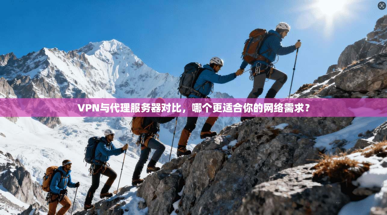 VPN与代理服务器对比，哪个更适合你的网络需求？