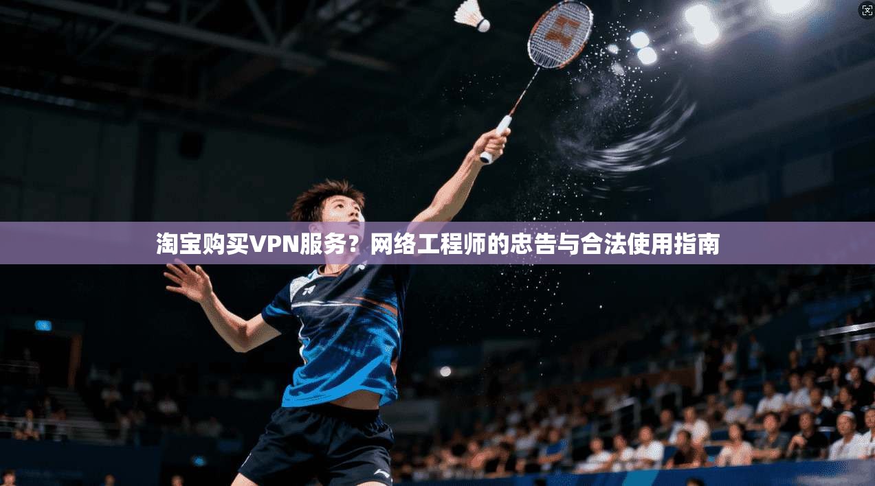 淘宝购买VPN服务？网络工程师的忠告与合法使用指南
