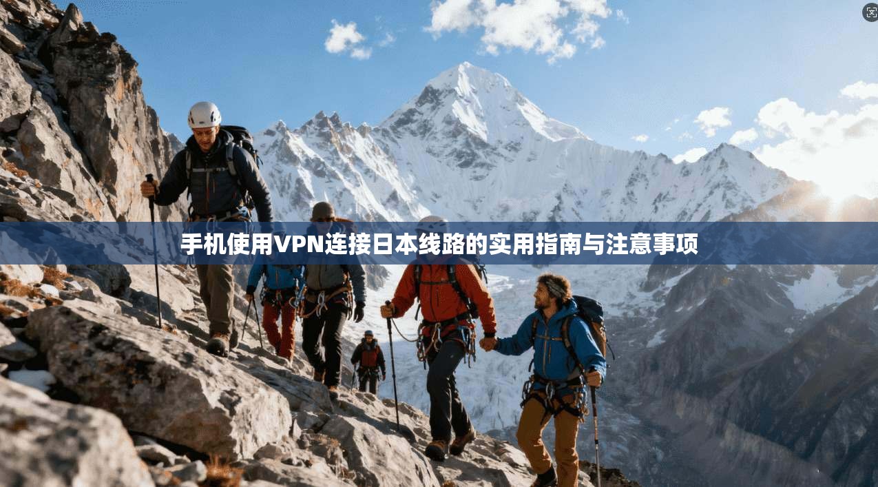 手机使用VPN连接日本线路的实用指南与注意事项