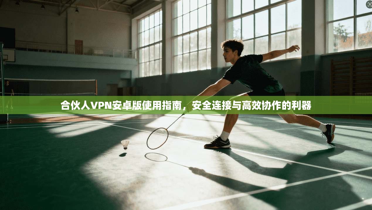 合伙人VPN安卓版使用指南，安全连接与高效协作的利器