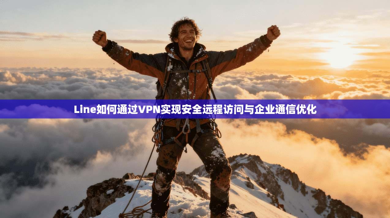 Line如何通过VPN实现安全远程访问与企业通信优化