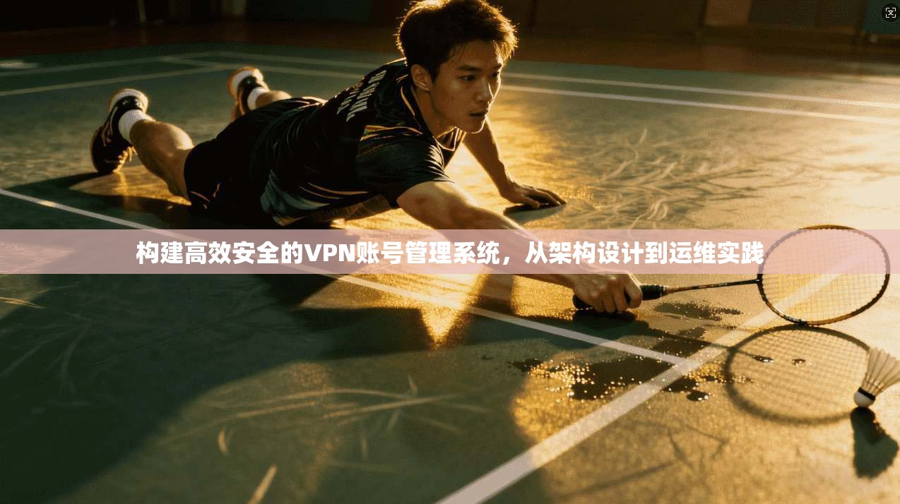 构建高效安全的VPN账号管理系统，从架构设计到运维实践