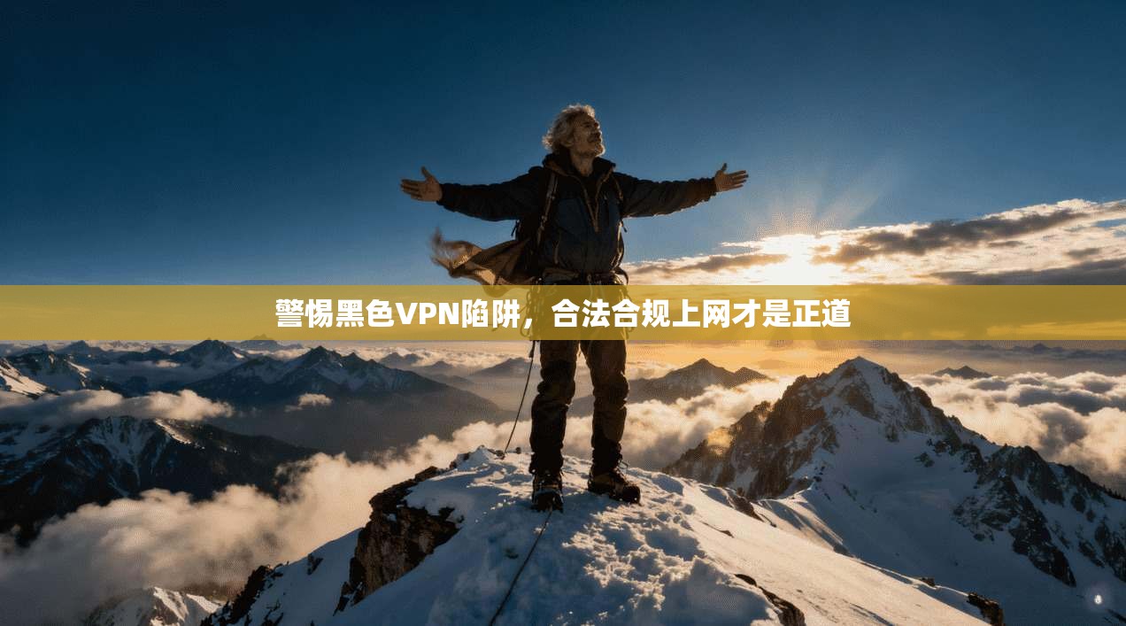 警惕黑色VPN陷阱，合法合规上网才是正道