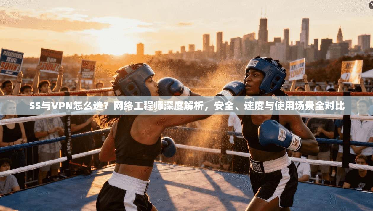 SS与VPN怎么选？网络工程师深度解析，安全、速度与使用场景全对比