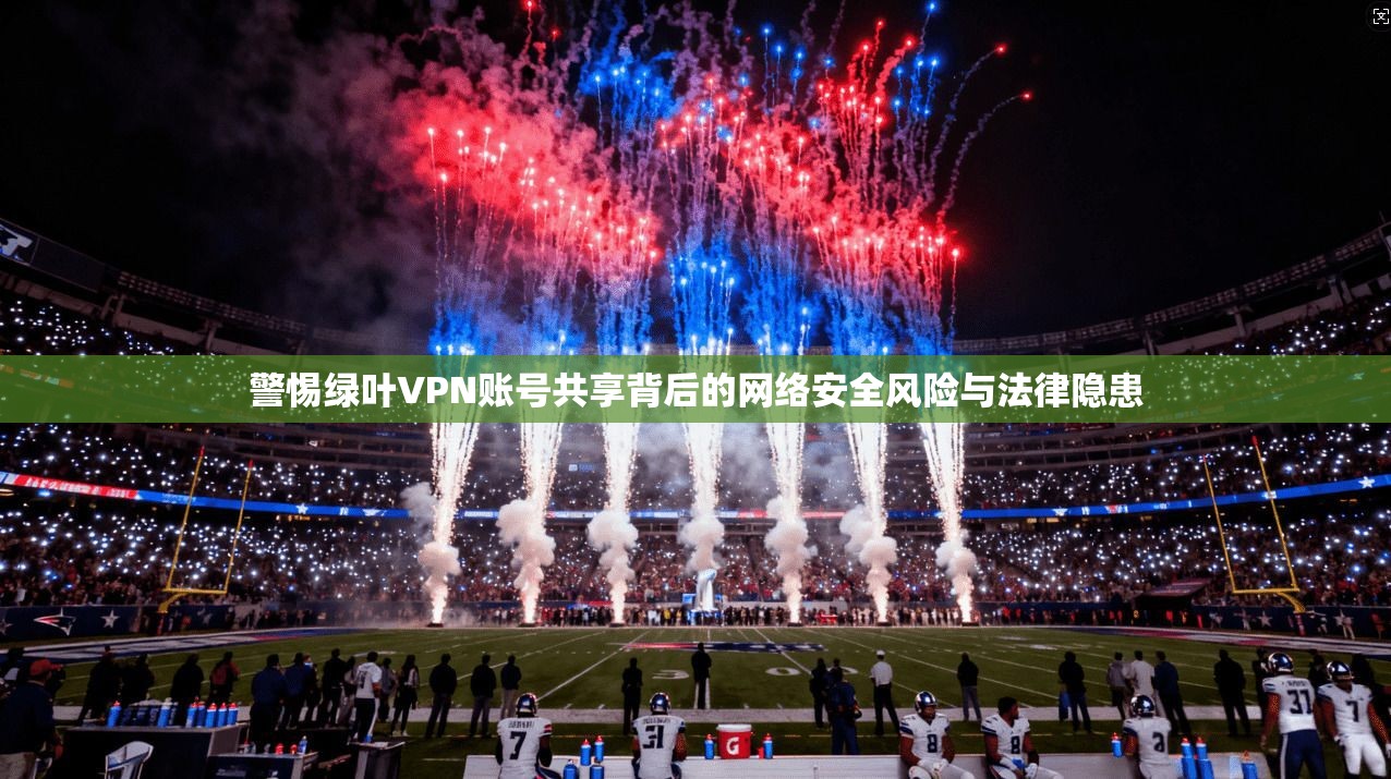 警惕绿叶VPN账号共享背后的网络安全风险与法律隐患