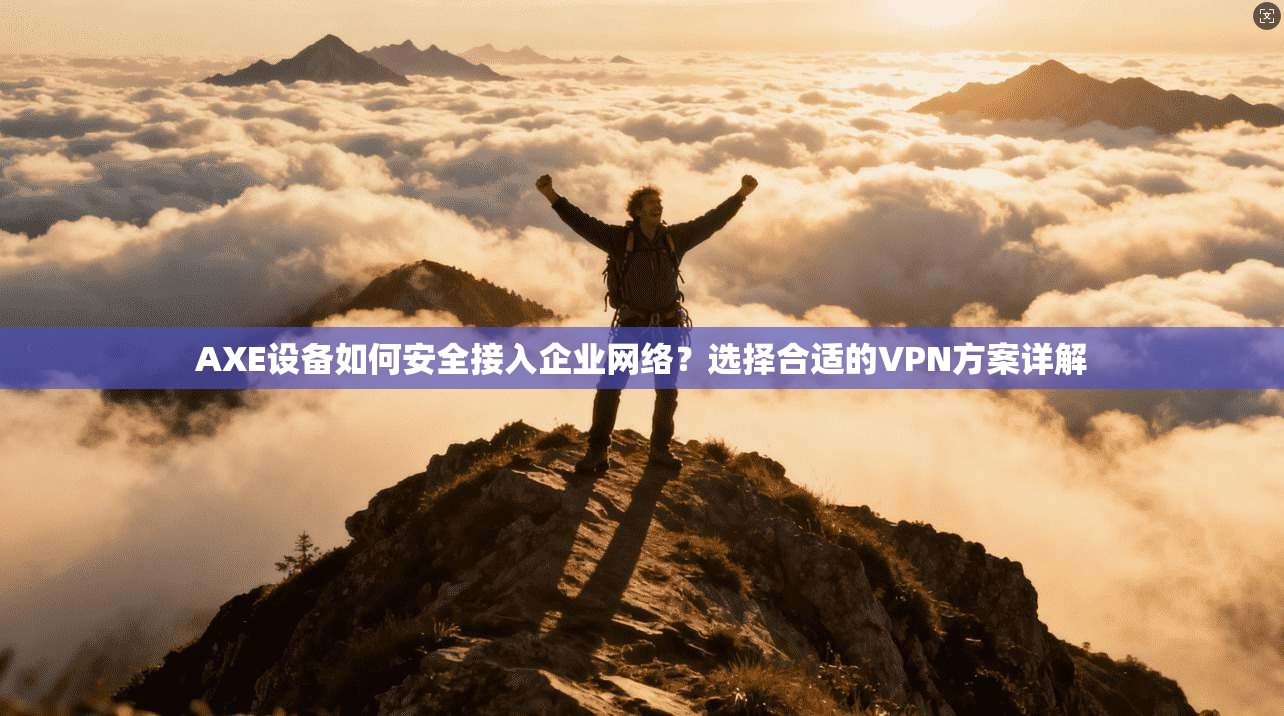 AXE设备如何安全接入企业网络？选择合适的VPN方案详解