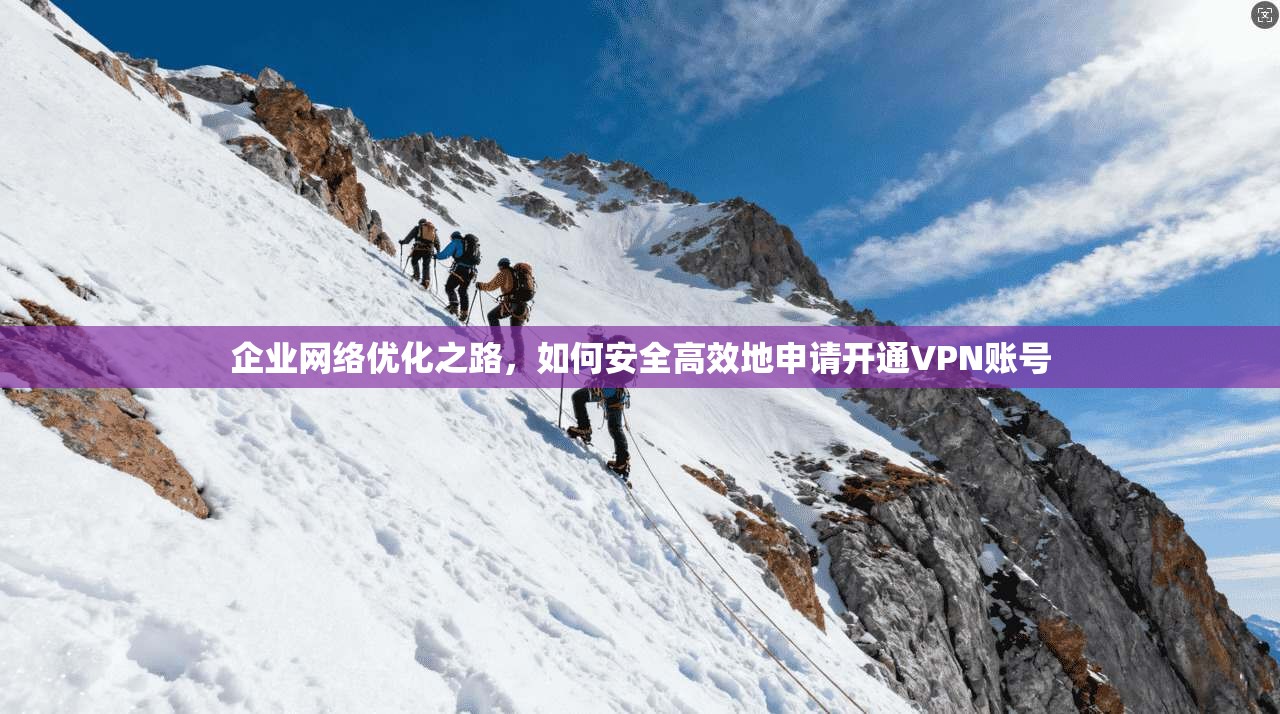 企业网络优化之路,如何安全高效地申请开通VPN账号 企业网络优化之路,如何安全高效地申请开通VPN账号