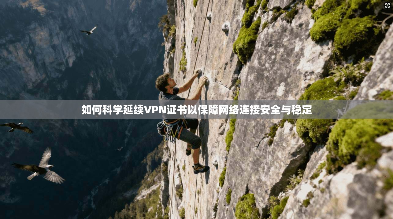如何科学延续VPN证书以保障网络连接安全与稳定