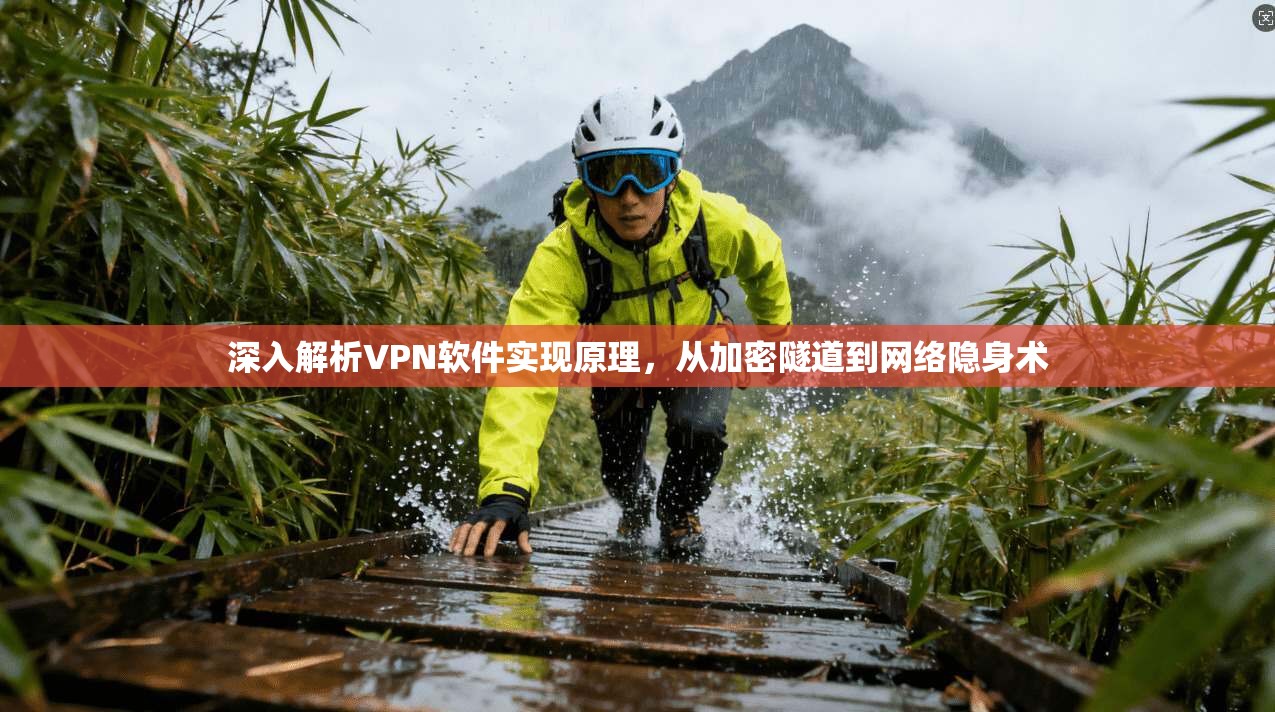 深入解析VPN软件实现原理，从加密隧道到网络隐身术