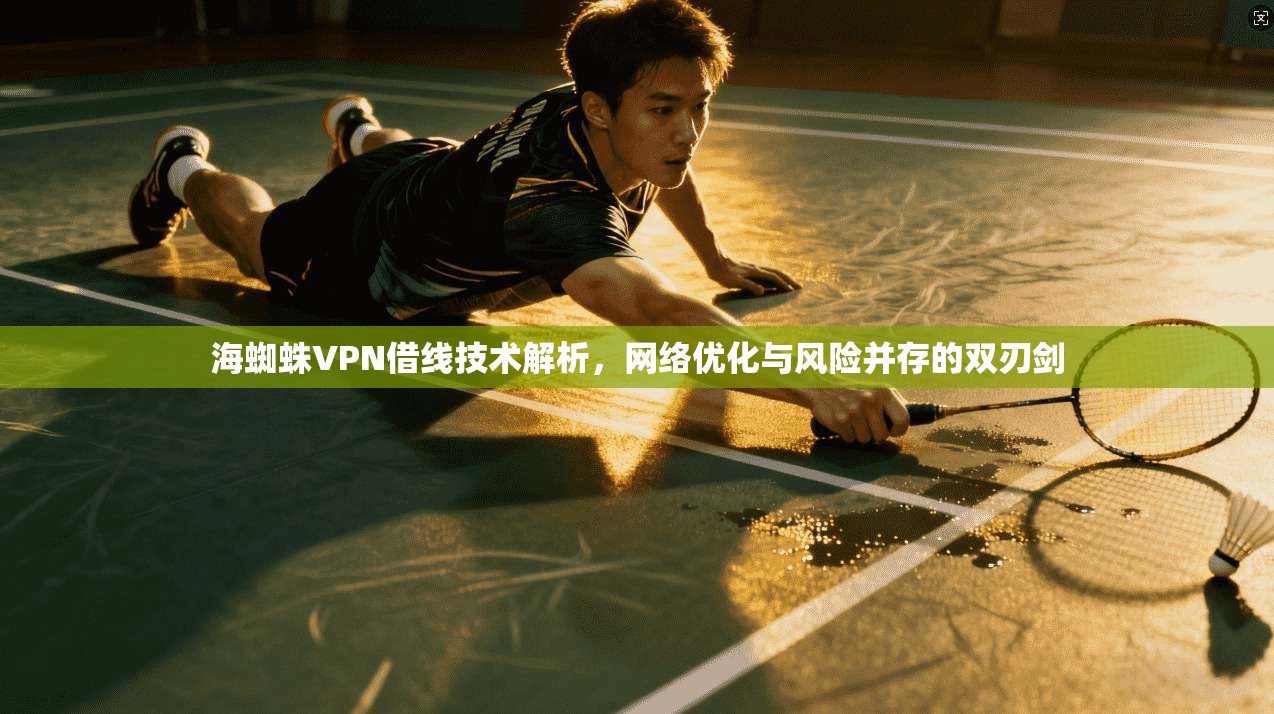 海蜘蛛VPN借线技术解析，网络优化与风险并存的双刃剑