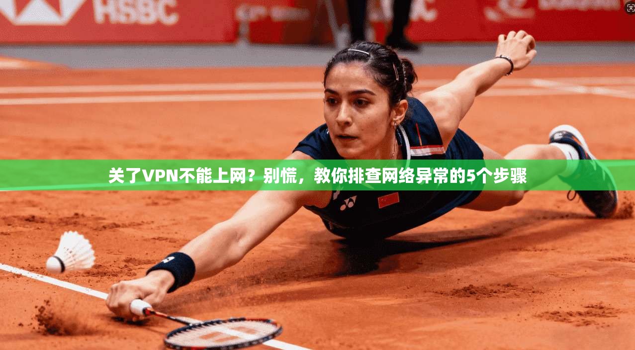 关了VPN不能上网？别慌，教你排查网络异常的5个步骤