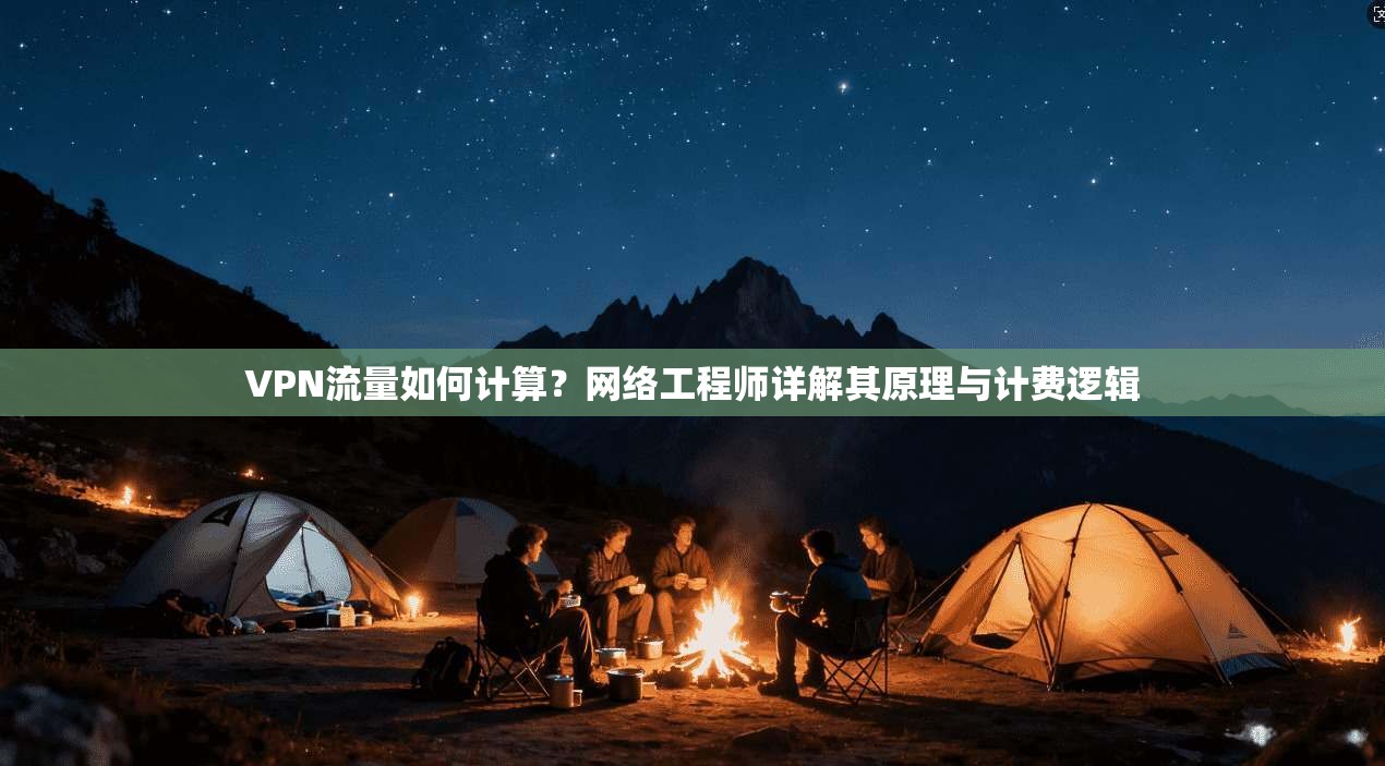 VPN流量如何计算？网络工程师详解其原理与计费逻辑