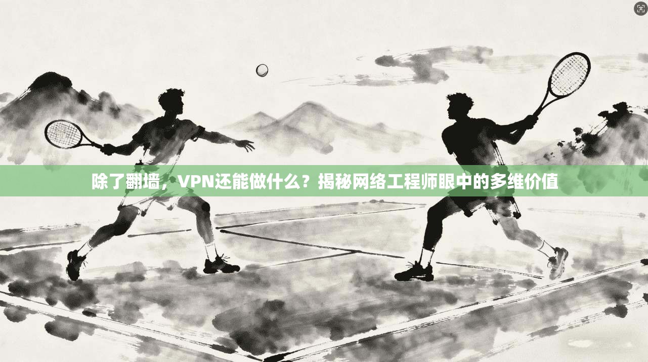 除了翻墙，VPN还能做什么？揭秘网络工程师眼中的多维价值