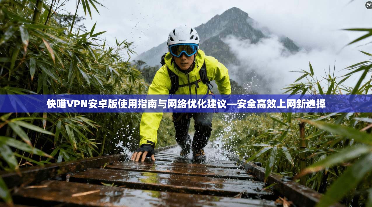 快喵VPN安卓版使用指南与网络优化建议—安全高效上网新选择
