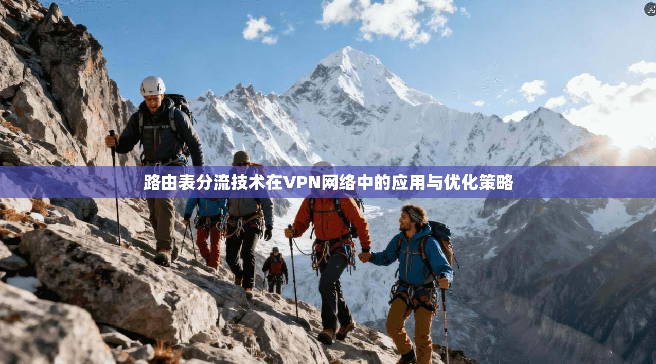 路由表分流技术在VPN网络中的应用与优化策略 路由表分流技术在VPN网络中的应用与优化策略