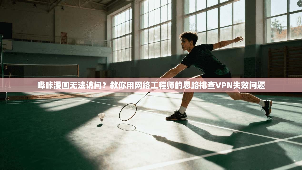 哔咔漫画无法访问？教你用网络工程师的思路排查VPN失效问题
