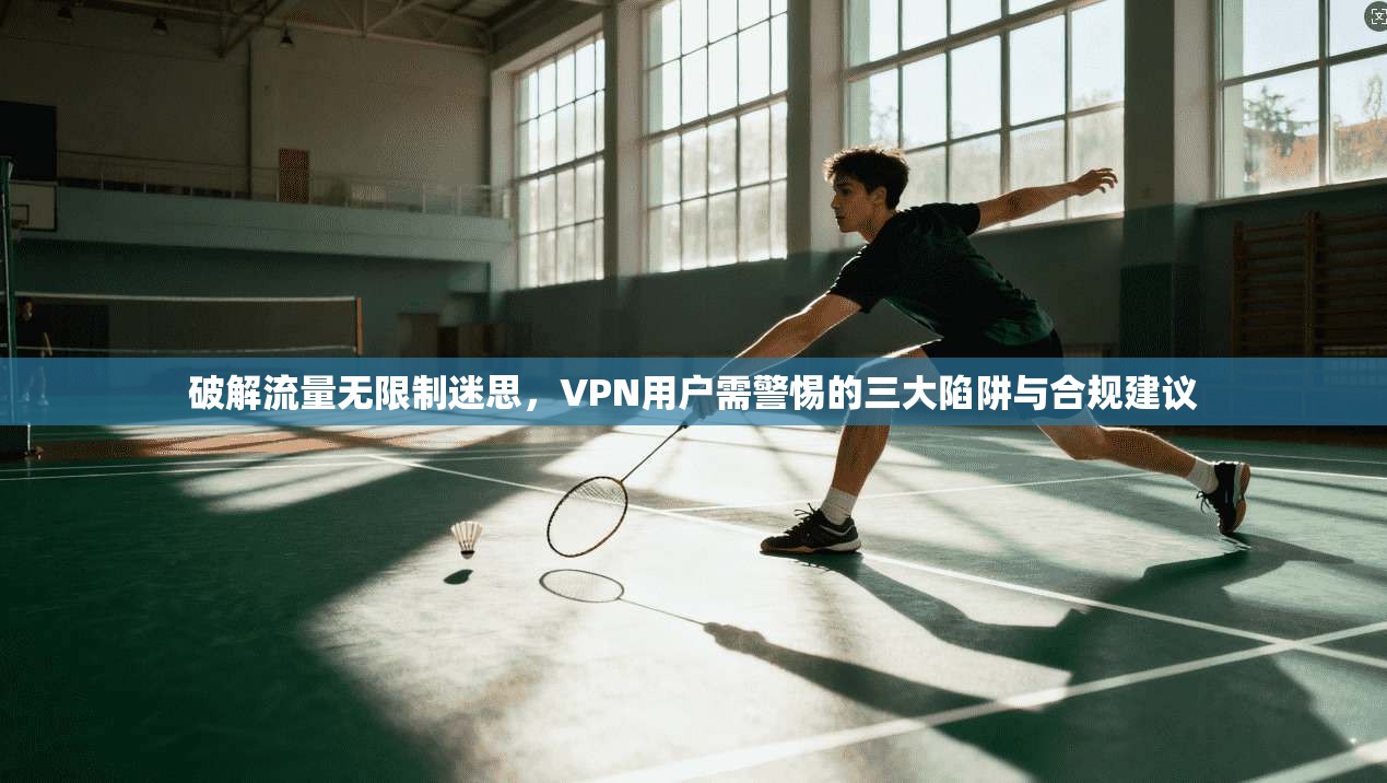 破解流量无限制迷思,VPN用户需警惕的三大陷阱与合规建议 破解流量无限制迷思,VPN用户需警惕的三大陷阱与合规建议