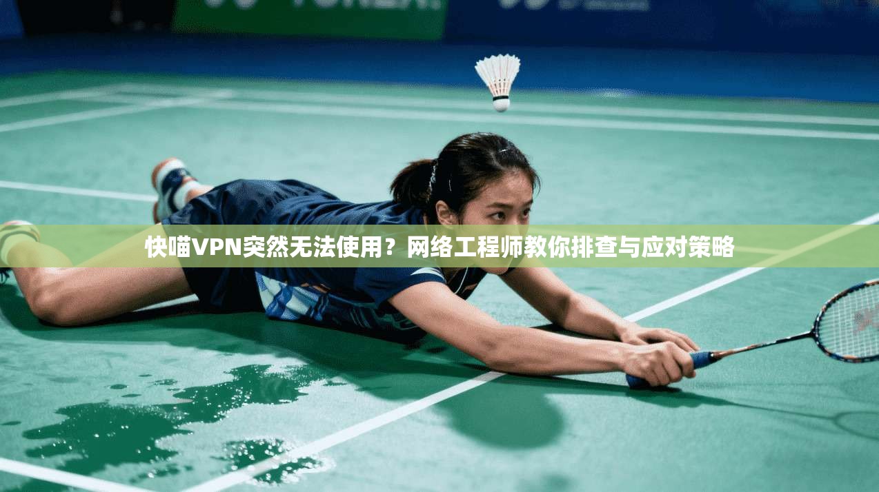 快喵VPN突然无法使用？网络工程师教你排查与应对策略