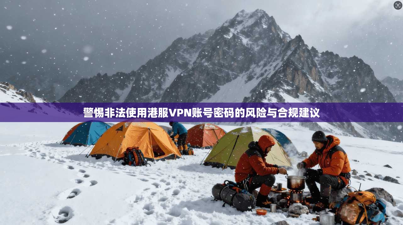 警惕非法使用港服VPN账号密码的风险与合规建议 警惕非法使用港服VPN账号密码的风险与合规建议