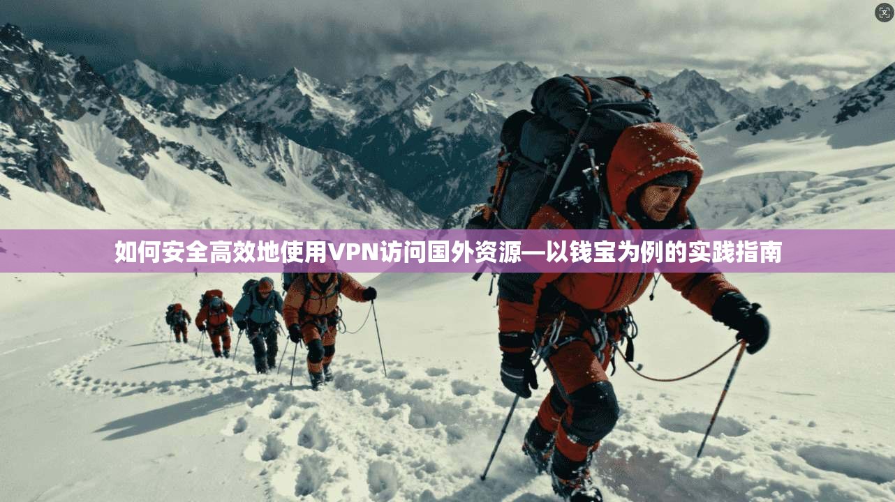 如何安全高效地使用VPN访问国外资源—以钱宝为例的实践指南