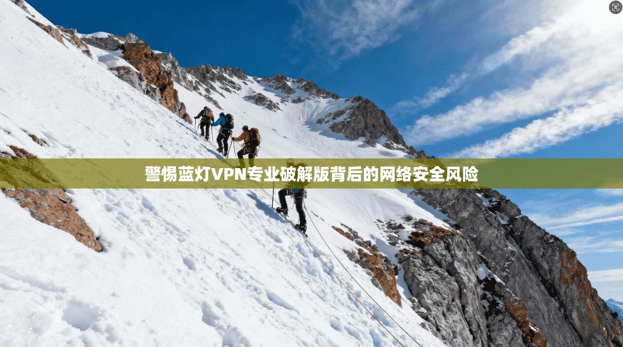 警惕蓝灯VPN专业破解版背后的网络安全风险