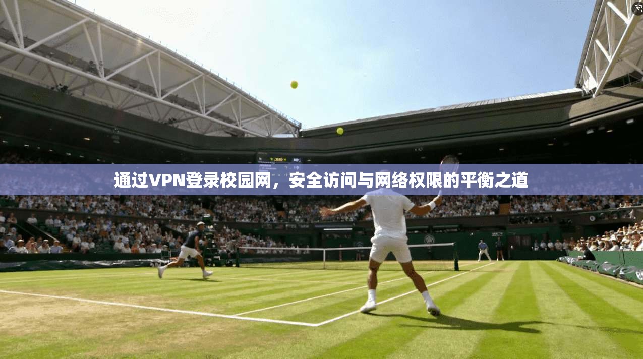 通过VPN登录校园网，安全访问与网络权限的平衡之道