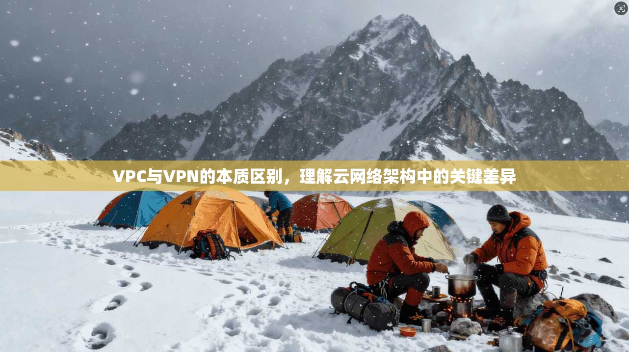 VPC与VPN的本质区别，理解云网络架构中的关键差异