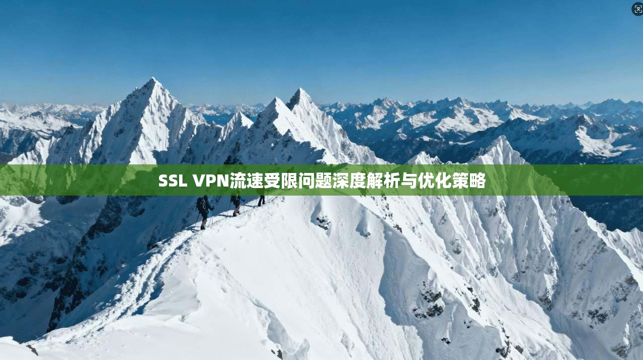 SSL VPN流速受限问题深度解析与优化策略
