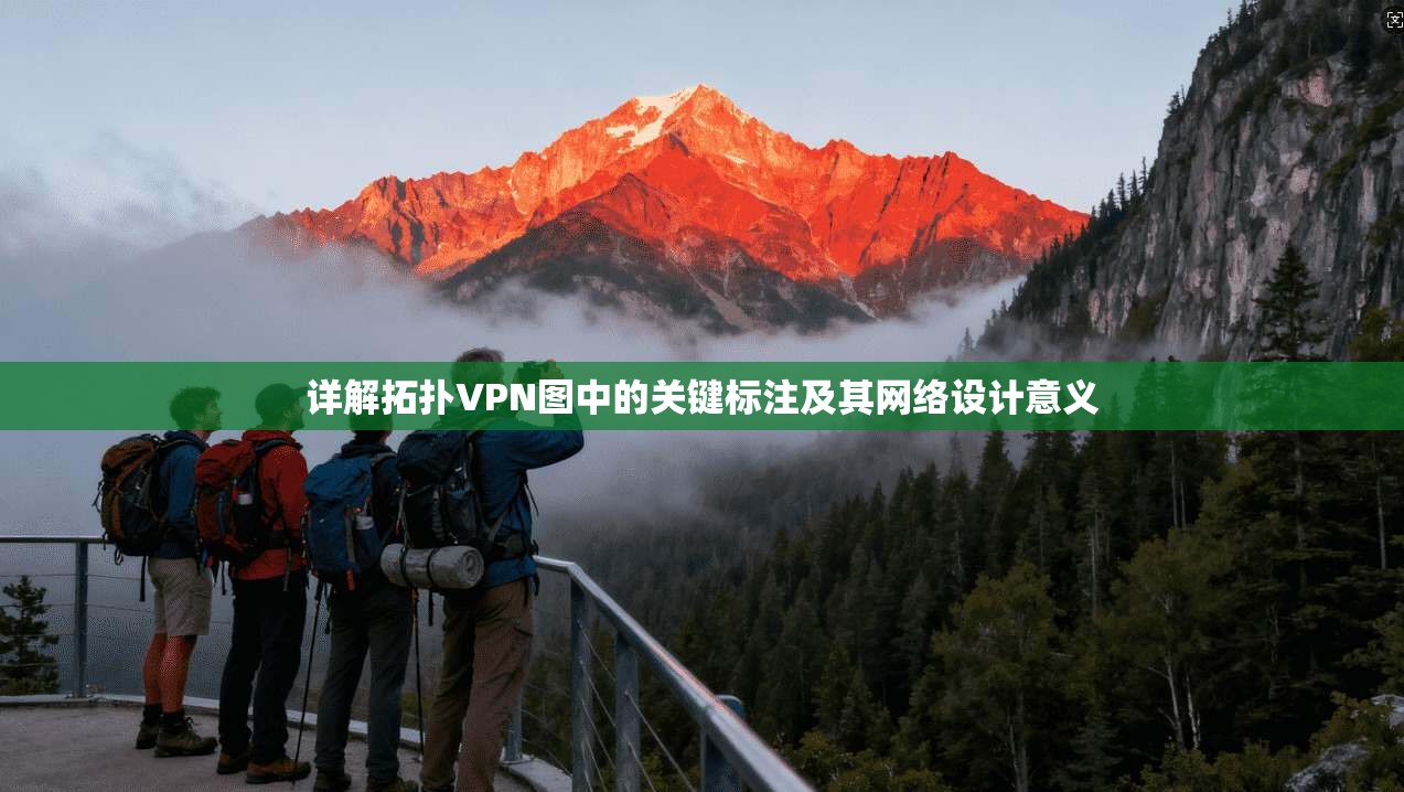 详解拓扑VPN图中的关键标注及其网络设计意义