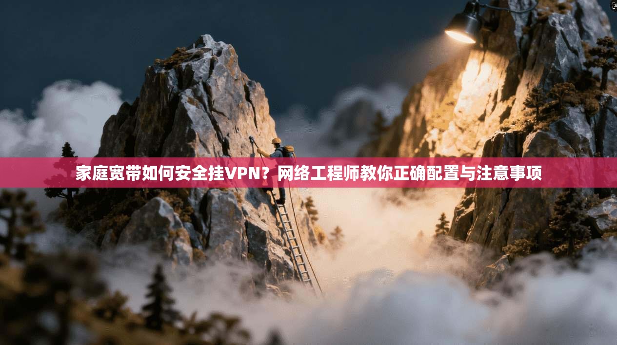 家庭宽带如何安全挂VPN？网络工程师教你正确配置与注意事项