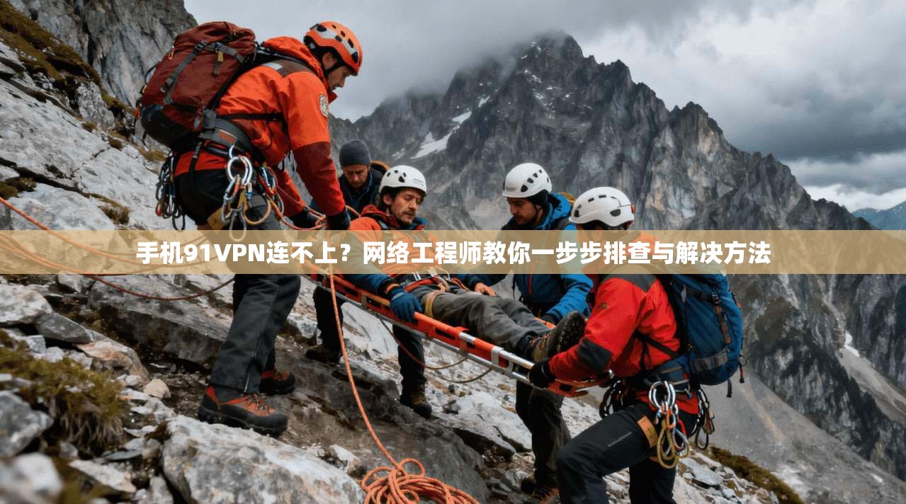 手机91VPN连不上？网络工程师教你一步步排查与解决方法
