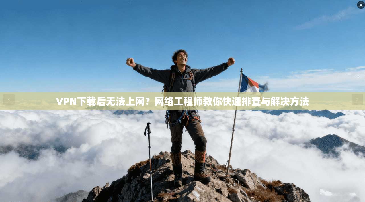 VPN下载后无法上网？网络工程师教你快速排查与解决方法