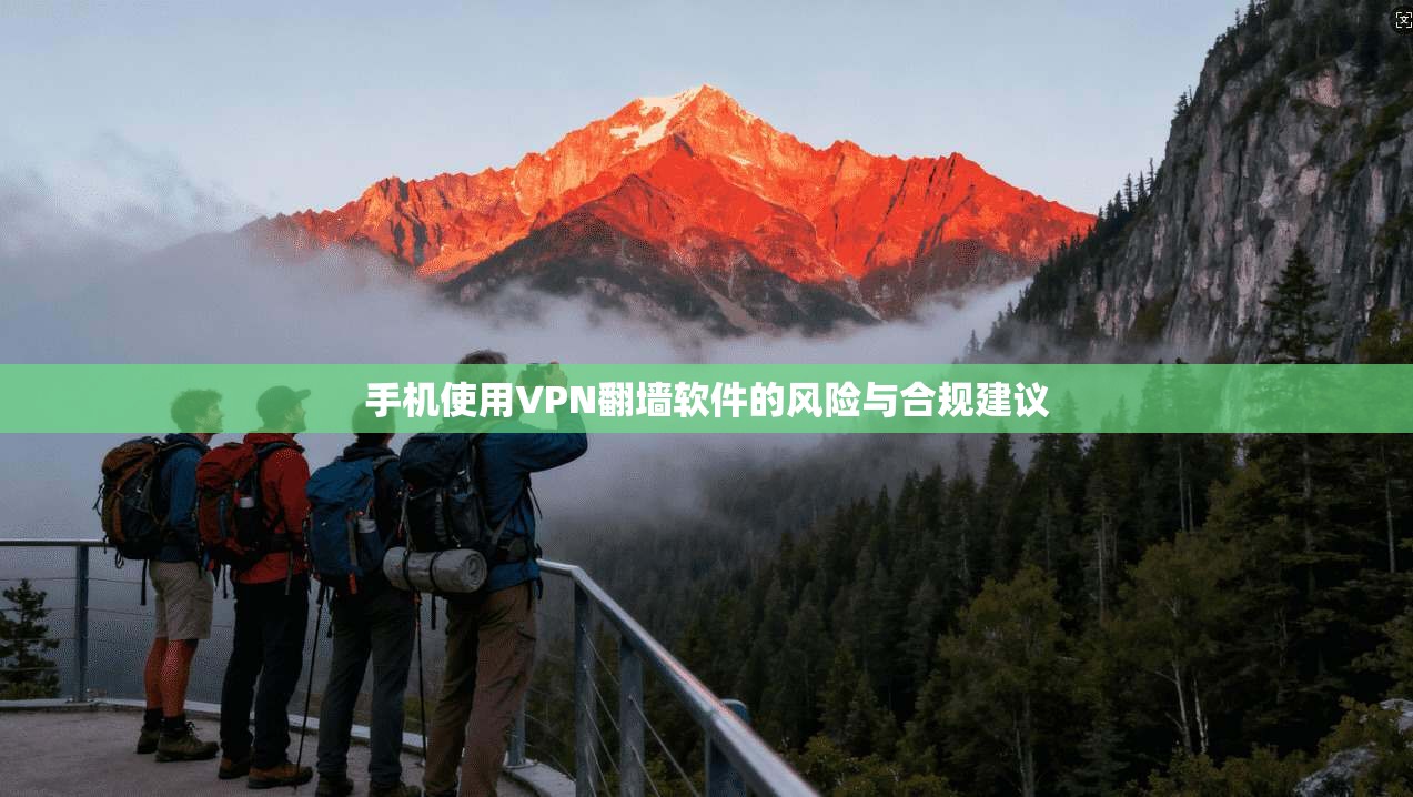 手机使用VPN翻墙软件的风险与合规建议 手机使用VPN翻墙软件的风险与合规建议