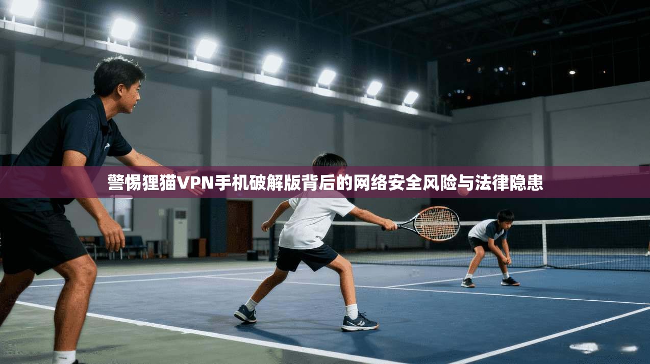 警惕狸猫VPN手机破解版背后的网络安全风险与法律隐患