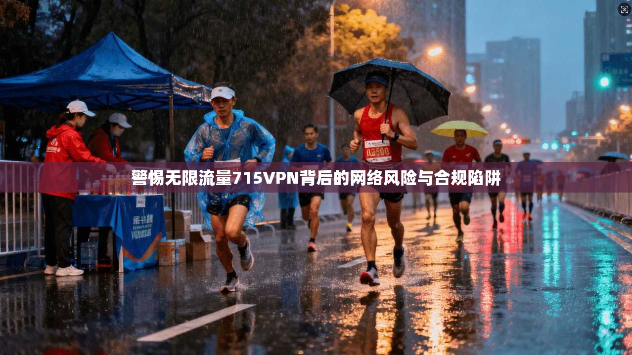 警惕无限流量715VPN背后的网络风险与合规陷阱