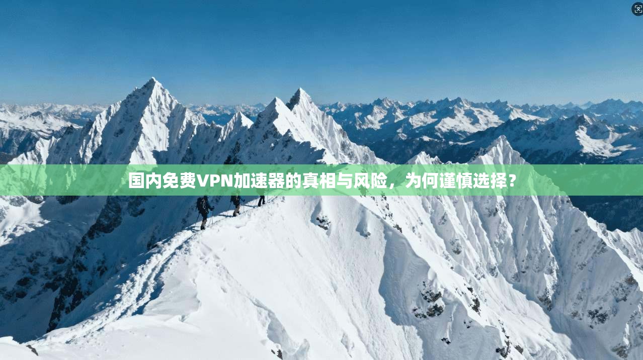 国内免费VPN加速器的真相与风险,为何谨慎选择?