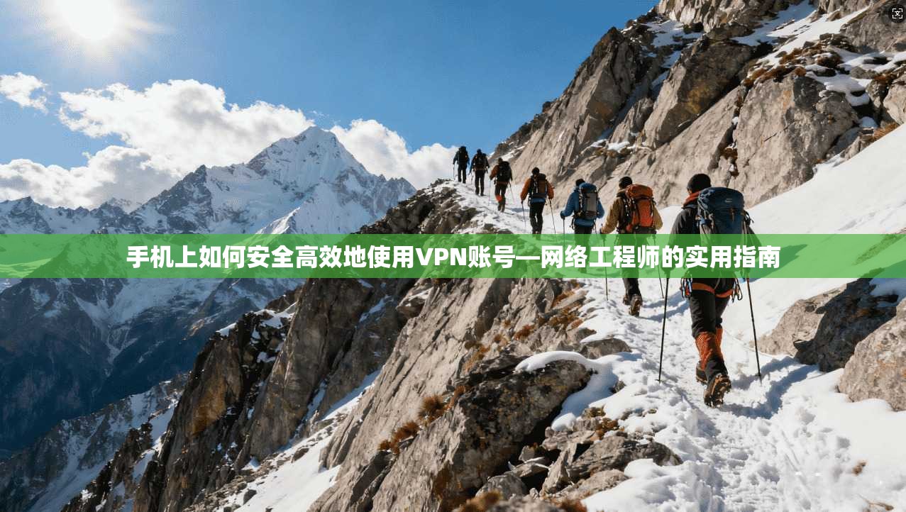 手机上如何安全高效地使用VPN账号—网络工程师的实用指南 手机上如何安全高效地使用VPN账号—网络工程师的实用指南
