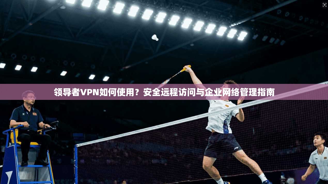 领导者VPN如何使用?安全远程访问与企业网络管理指南