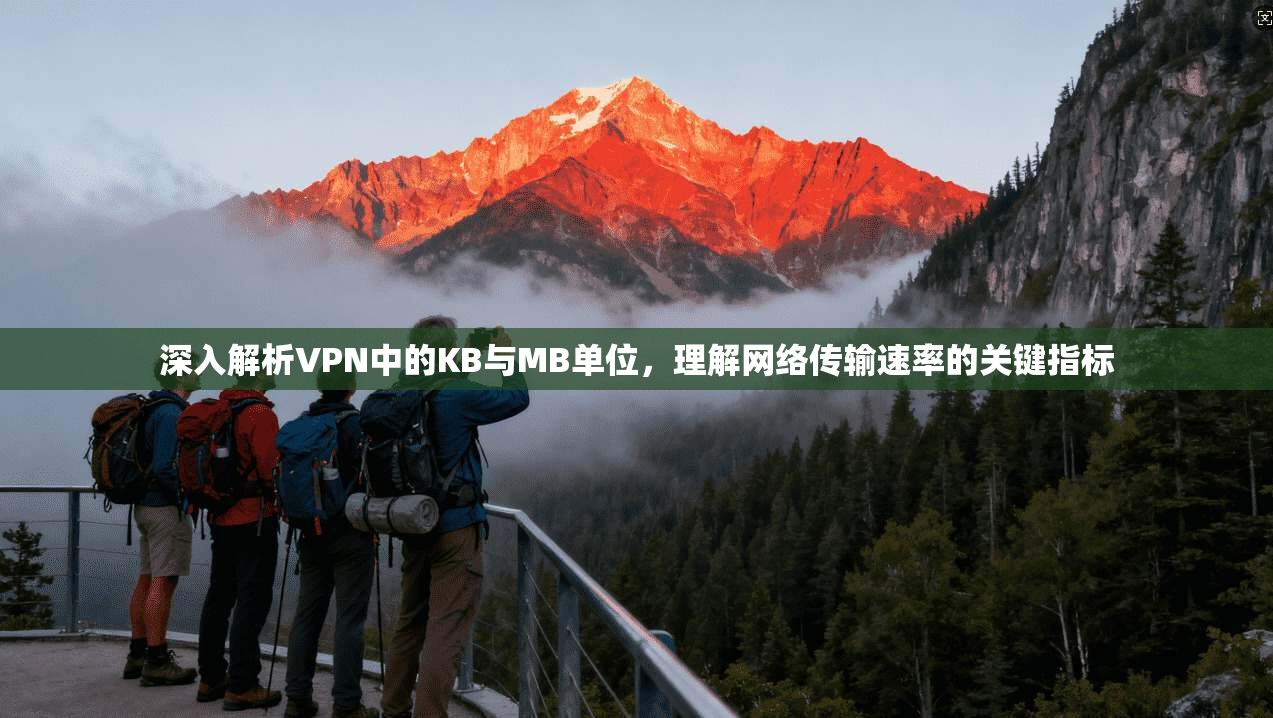深入解析VPN中的KB与MB单位,理解网络传输速率的关键指标 深入解析VPN中的KB与MB单位,理解网络传输速率的关键指标